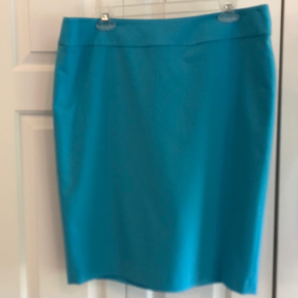 Nine West Blue Pencil Skirt